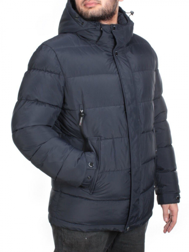 4020L DARK BLUE Куртка мужская зимняя ROMADA (200 гр. холлофайбер) размер 54