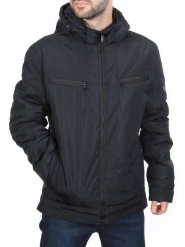9183A BLACK Куртка мужская демисезонная SEWOL (100 гр. синтепон) размер XL - 50 российский