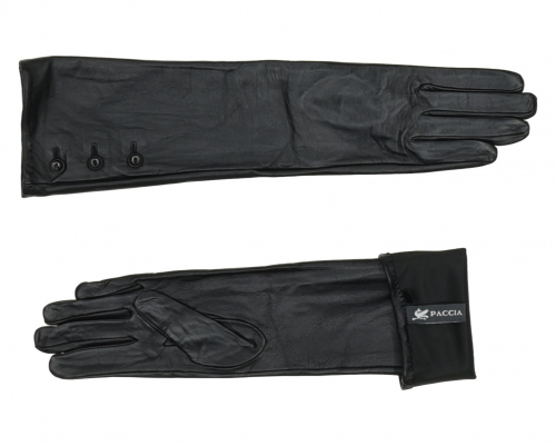 Перчатки женские кожаные Черный GL-219032