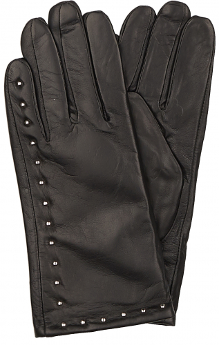 Перчатки женские кожаные Черный GL-219036