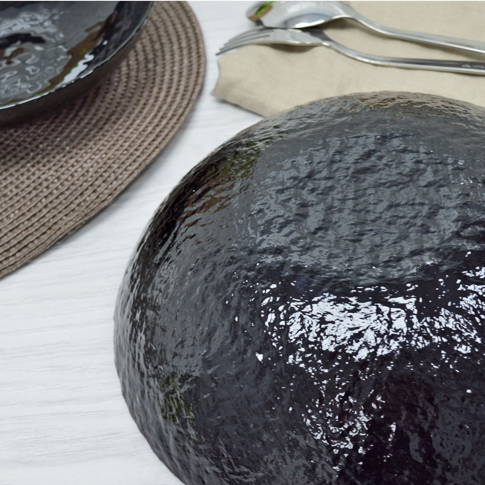 Салатник 240мм Haze, закаленное стекло