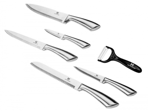 Набор ножей 7 предметов стальные НМ 6624