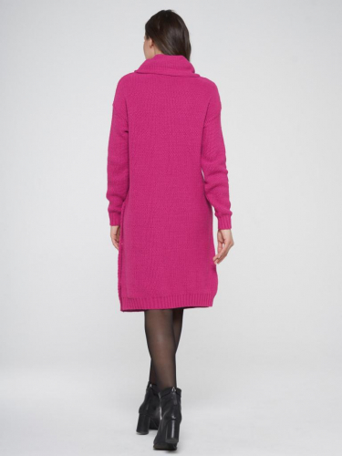 Платье (свитер) женское BY202-20013; 18-2328 деликатная фуксия