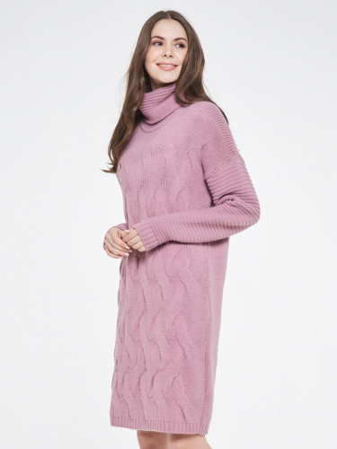 Платье (свитер) женское BY202-20014; 9752 камелия
