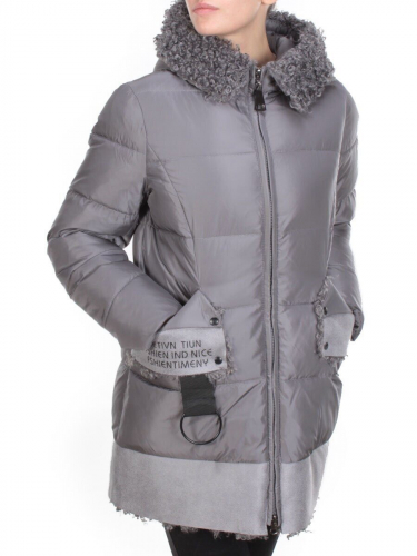 2015 GREY Куртка зимняя женская CORUSKY (200 гр. холлофайбера) размер 48