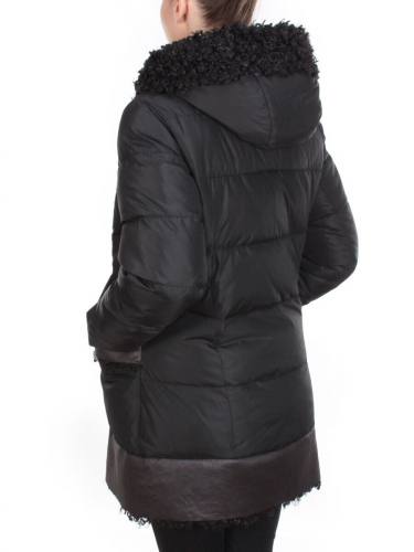 2015 BLACK Куртка зимняя женская CORUSKY (200 гр. холлофайбера) размер 46