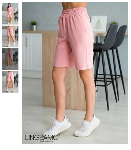 Удлиненные трикотажные женские шорты Lingeamo