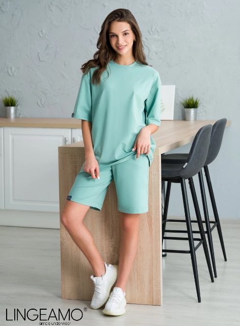 Удлиненные трикотажные женские шорты Lingeamo