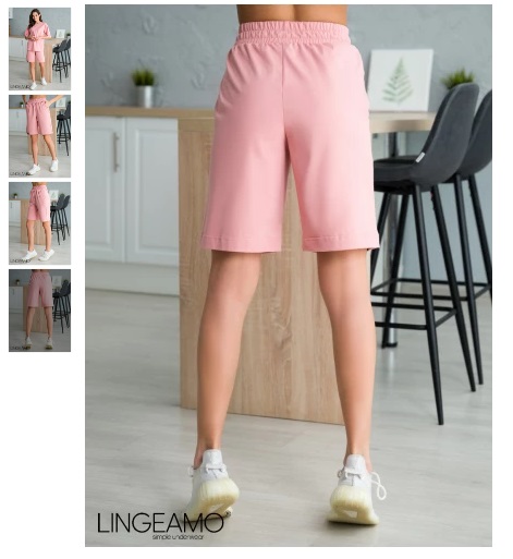 Удлиненные трикотажные женские шорты Lingeamo
