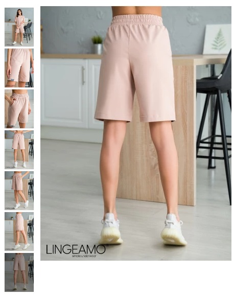 Удлиненные трикотажные женские шорты Lingeamo