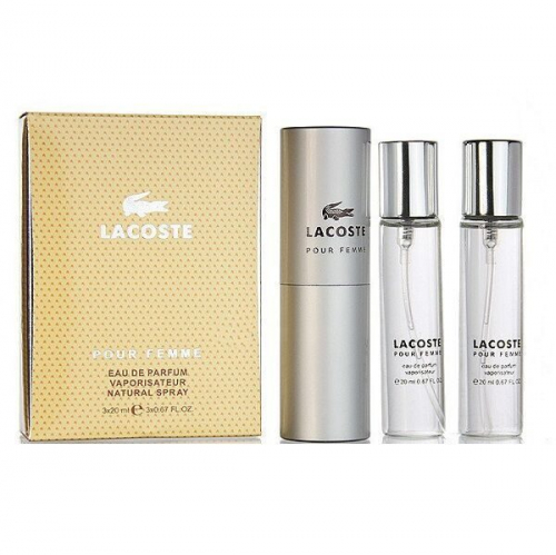Lacoste POUR FEMME EDP 3*20ml копия