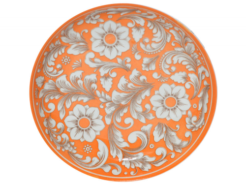 Тарелка глубокая 19см Сицилия оранжевая