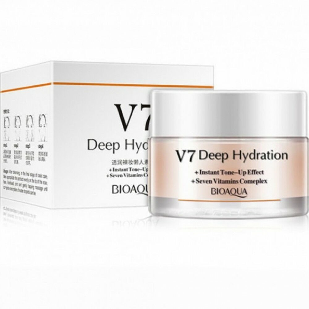 Hydrate крем. Крем для лица BIOAQUA v7 Deep Hydration. Крем v7 Deep Hydration. BIOAQUA крем для лица v7 Deep Hydration фиолетовый. BIOAQUA v7 Deep Hydration крем для лица с тонирующим эффектом, 50 г..