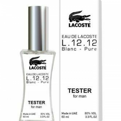 Lacoste Eau De Lacoste L.12.12 Blanc (для мужчин) Тестер мини 60ml (K) копия