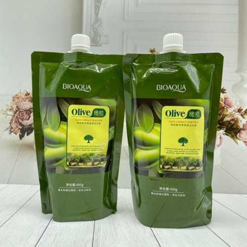 Маска для волос BioAqua Olive Hair Mask 400гр (7200)