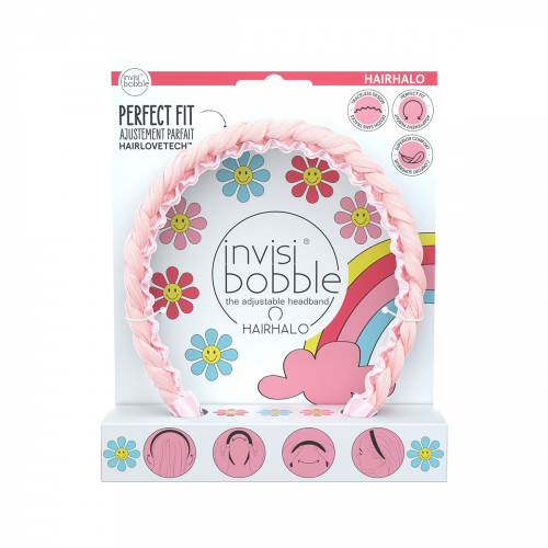 Ободок invisibobble HAIRHALO Eat, Pink, and be Merry