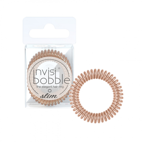 Резинка-браслет для волос invisibobble SLIM Of Bronze and Beads