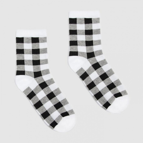 Набор носков женских (3 пары) MINAKU цвет серый, размер 36-37