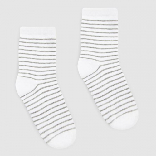 Набор носков женских (3 пары) MINAKU «Снежинки», размер 38-39 (25 см)