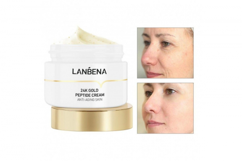 LANBENA Крем против морщин 24K Gold Peptide Cream 50гр.