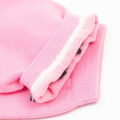 Носки женские зимние, цвет розовый, размер 23-25