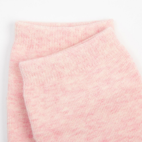 Носки женские, цвет розовый меланж, размер 27 (40-41)