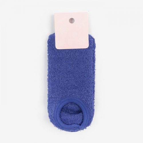 Носки нескользящие, цвет индиго, размер 36-39