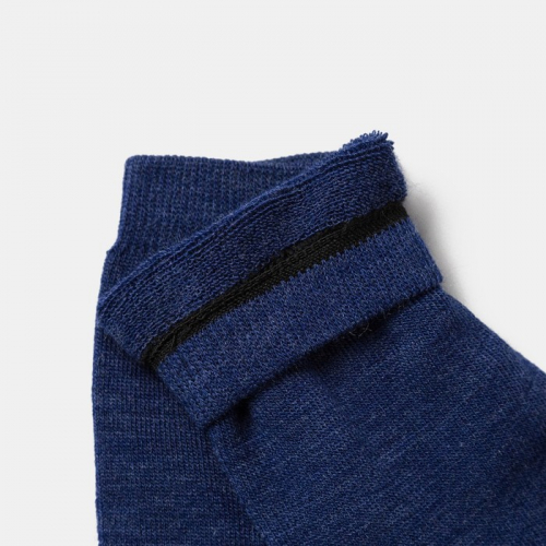 Носки мужские махровые, цвет джинс, размер 25-27