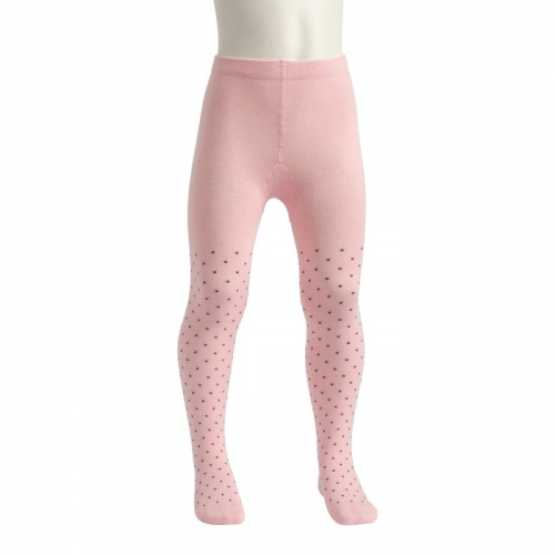 Колготки детские OMSA kids Collant 12Р31-3 горох Rosa, размер 140-146