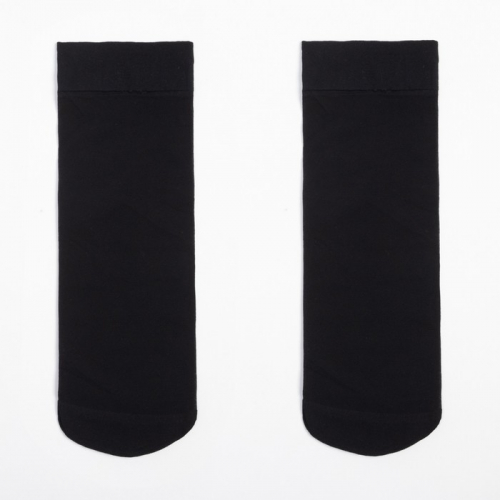 Носки женские, цвет черный, р-р 23-25 (38-39)