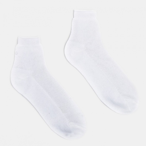 Носки мужские, цвет белый, размер 29