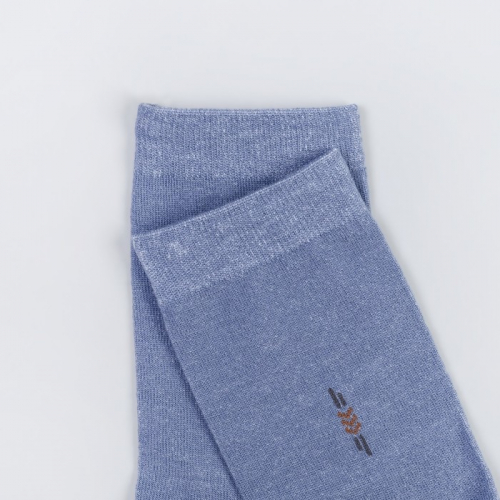 Носки мужские, размер 27-29, цвет джинсовый