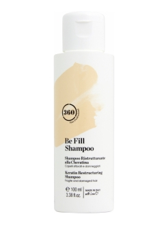 Реструктурирующий шампунь для волос с кератином - BE FILL SHAMPOO 100мл