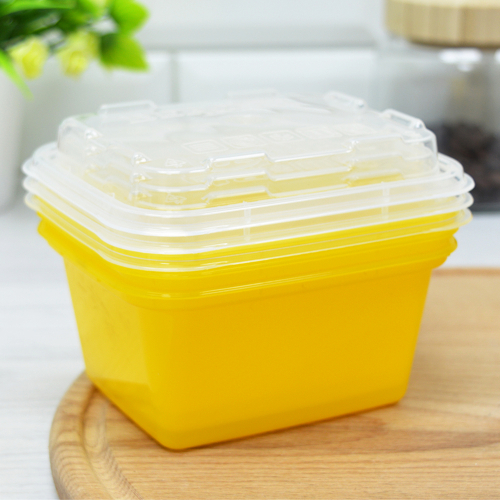 Набор контейнеров для заморозки 3шт Zip mini (лимон)
