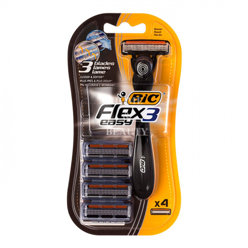 Станок для бритья BiC FLEX-3 HYBRID (+ 4 кассеты)