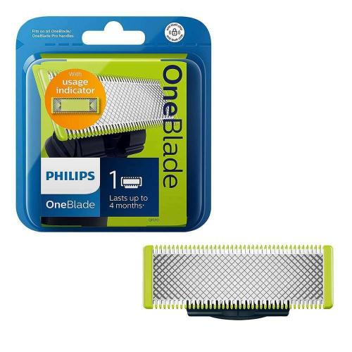 Лезвие сменное для бритвы Philips OneBlade и OneBlade Pro QP210, 1 шт.