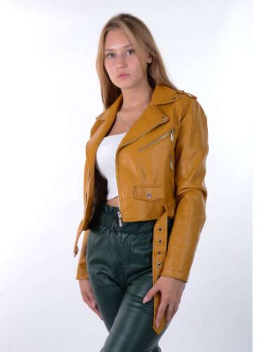 Куртка женская 2011-1, горчичный