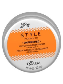 STYLE Perfetto UNFINISHED TEXTURIZING FIBER CREAM. Волокнистая паста для текстурирования волос.
