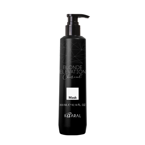 BLONDE ELEVATION CHARCOAL MASK ML300 Черная угольная тонирующая маска для волос