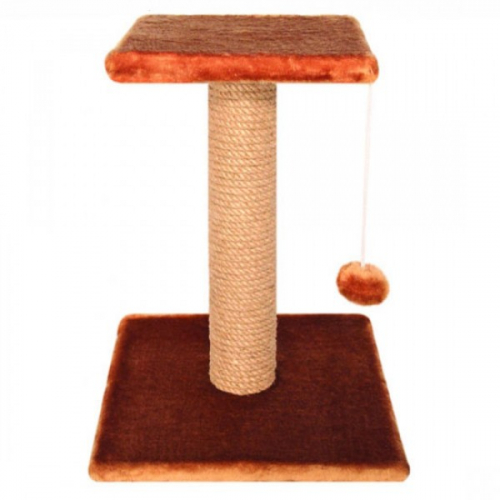Триол Стойка №6 Столб-когтеточка для кошек, на платформе (полка, игрушка)