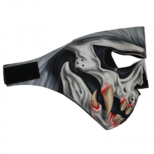Маска с крутым дизайном Wild Wear Soul Reaver - многоразовая маска с ярким принтом. Подходит для ежедневного ношения, занятий спортом, поездок на байке, велосипеде и другом двухколесном транспорте. №35