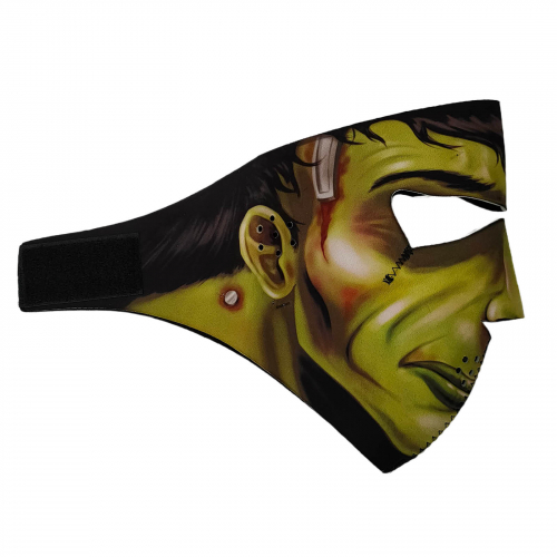 Многоразовая полнолицевая маска Wild Wear Undertaker - Маска изготовлена из неопрена. Подходит для поездок на всех видах двухколесного транспорта и занятий спортом №29