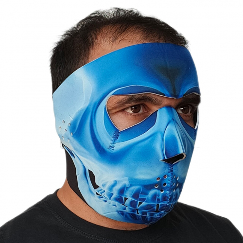 Полнолицевая неопреновая маска Wild Wear X-Ray - Оптимальное сочетание функций: невероятный сочный дизайн, многофункциональность и многоразовость, доступная цена! №40