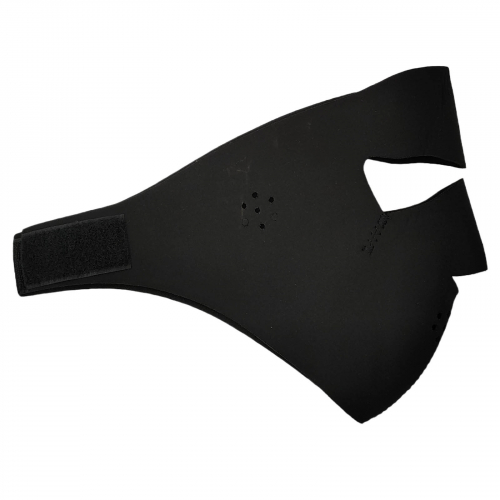 Полнолицевая неопреновая маска Skulskinz Black - Многоразовая защитная маска черного цвета. Очень удобна в ежедневном ношении и для занятий активными видами спорта. №24