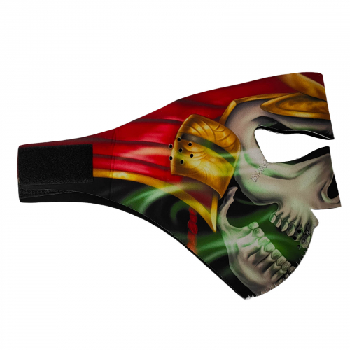 Полнолицевая стильная маска Wild Wear Ancient One - Максимальная защита, многоразовость, удобство в ношении, уникальный дизайн! Материал - неопрен №43
