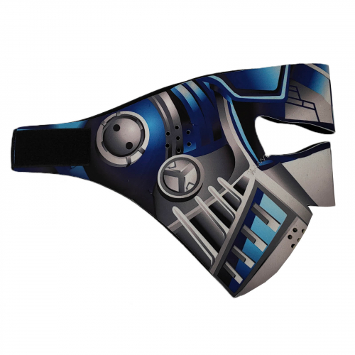 Неопреновая полнолицевая маска Wild Wear Cyber Predator - Яркий дизайн, высокая степень защиты от пыли, влаги, ветра, простота в использовании. Ограниченная поставка в Россию по специальной цене №33