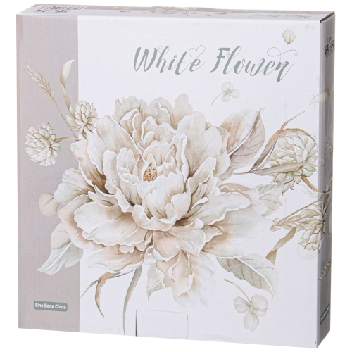 НАБОР ТАРЕЛОК ОБЕДЕННЫХ LEFARD ''WHITE FLOWER