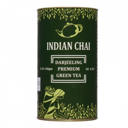 BHARAT BAZAAR Darjeeling green tea Чай Дарджилинг зелёный Премиум 100г