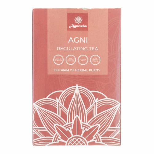 AGNIVESA Ayurvedic Agni tea Аюрведический регулирующий чай Агни 100г