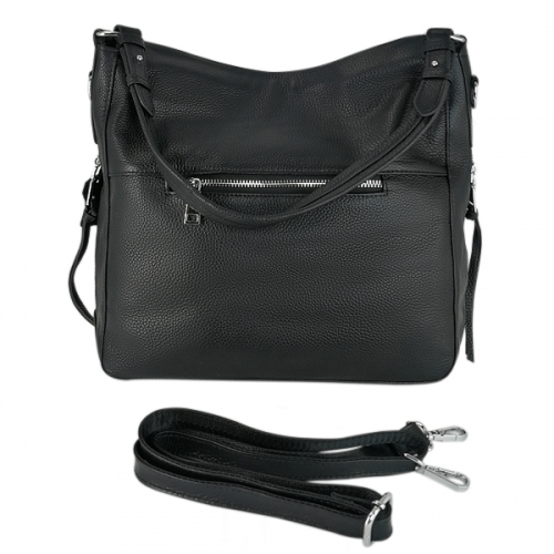 Женская сумка Borgo Antico. Кожа. 9904 black